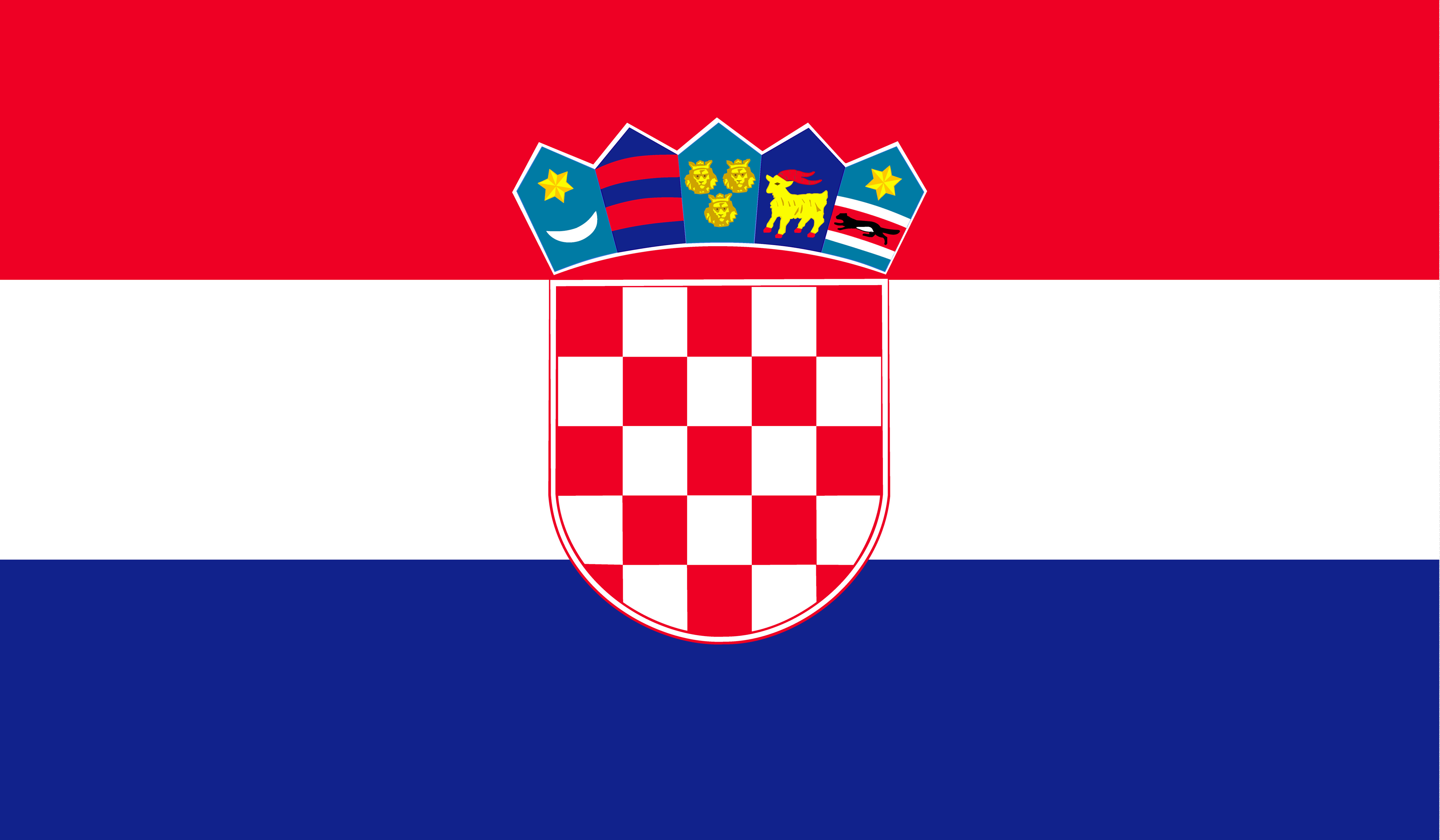 Vlag van Kroatië