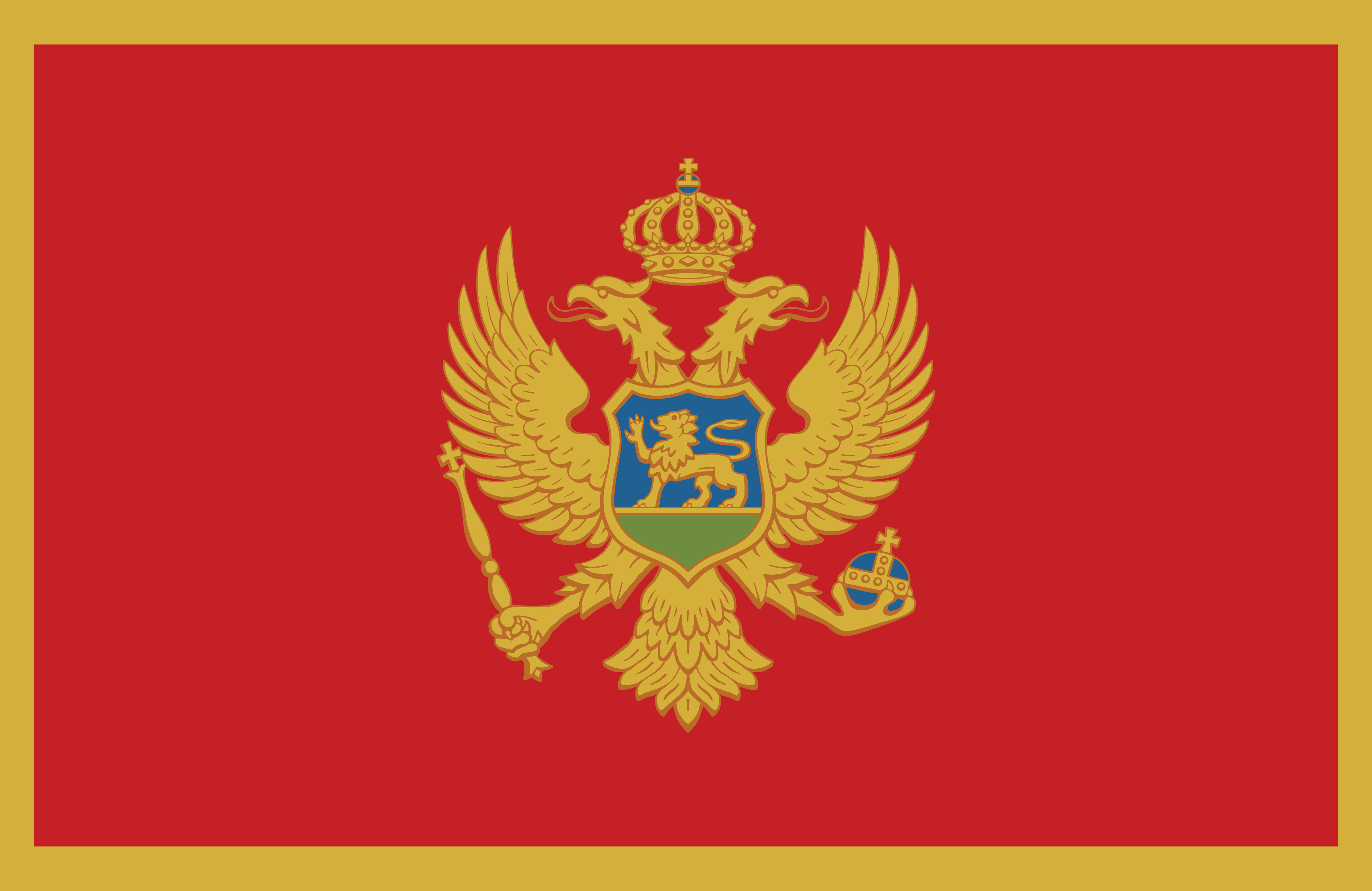 Vlag van Montenegro